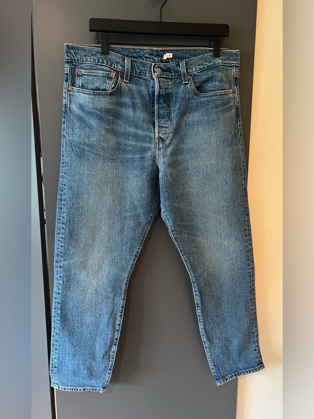 Levi's Women's Wedgie Medium Blue Jeans - Size 33